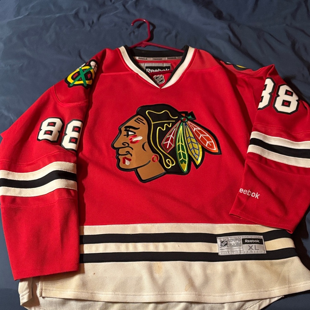 Vintage Chicago Blackhawks Patrick Kane Jersey. Bought in 2010 @ united center!